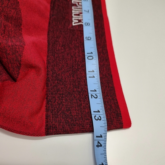 PINK Seamless Leggings in Red tones - Sz Large - Picture 3 of 7